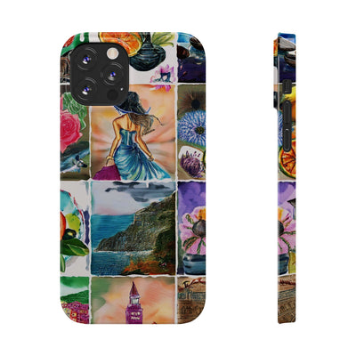 Travel Coquette Collage Slim Cute Phone Cases for Iphone  | iPhone 15 Case | iPhone 15 Pro Max Case, Iphone 14, Iphone 14 Pro Max, Iphone 13