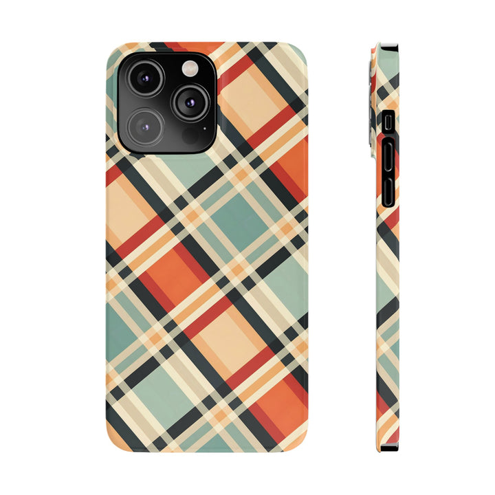 Slim Checkered Plaid Gift for Her Cute Phone Cases for Iphone 16 Pro Max | iPhone 15 Case | iPhone 15 Pro Max Case, Iphone 14, 13, 12, 11, 10, 8, 7 - Studio40ParkLane