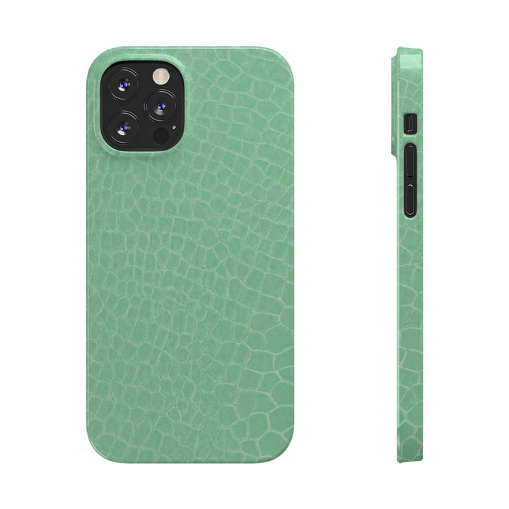 Slim Non Leather Mint Color Pattern Gift for Her Cute Phone Cases for Iphone 16 Pro Max | iPhone 15 Case | iPhone 15 Pro Max Case, Iphone 14, 13, 12, 11, 10, 8, 7 - Studio40ParkLane