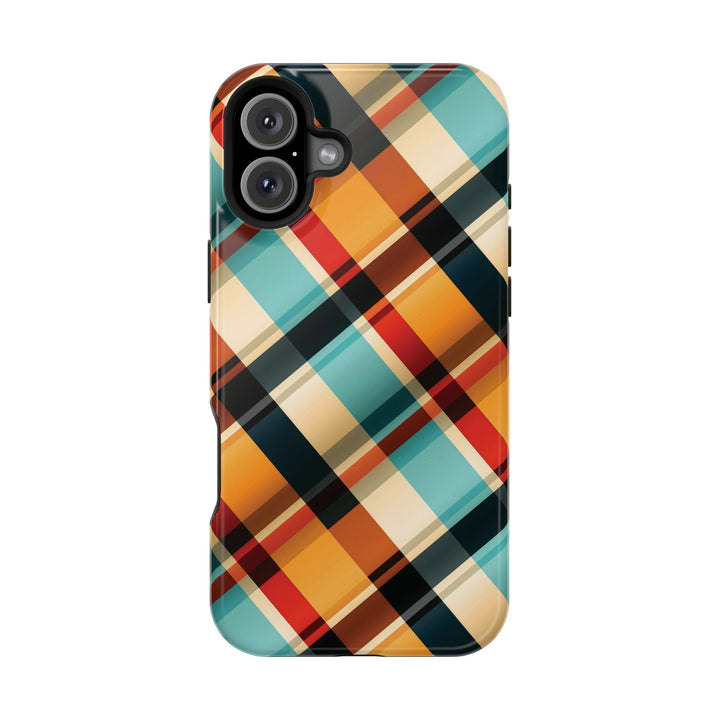 Checkered Plaid Magsafe Gift for Her Cute Phone Case for Iphone, | iPhone 16 | iPhone 15 Pro Max, Iphone 14 Pro Max, 13 12 11 10 9 8 7 - Studio40ParkLane