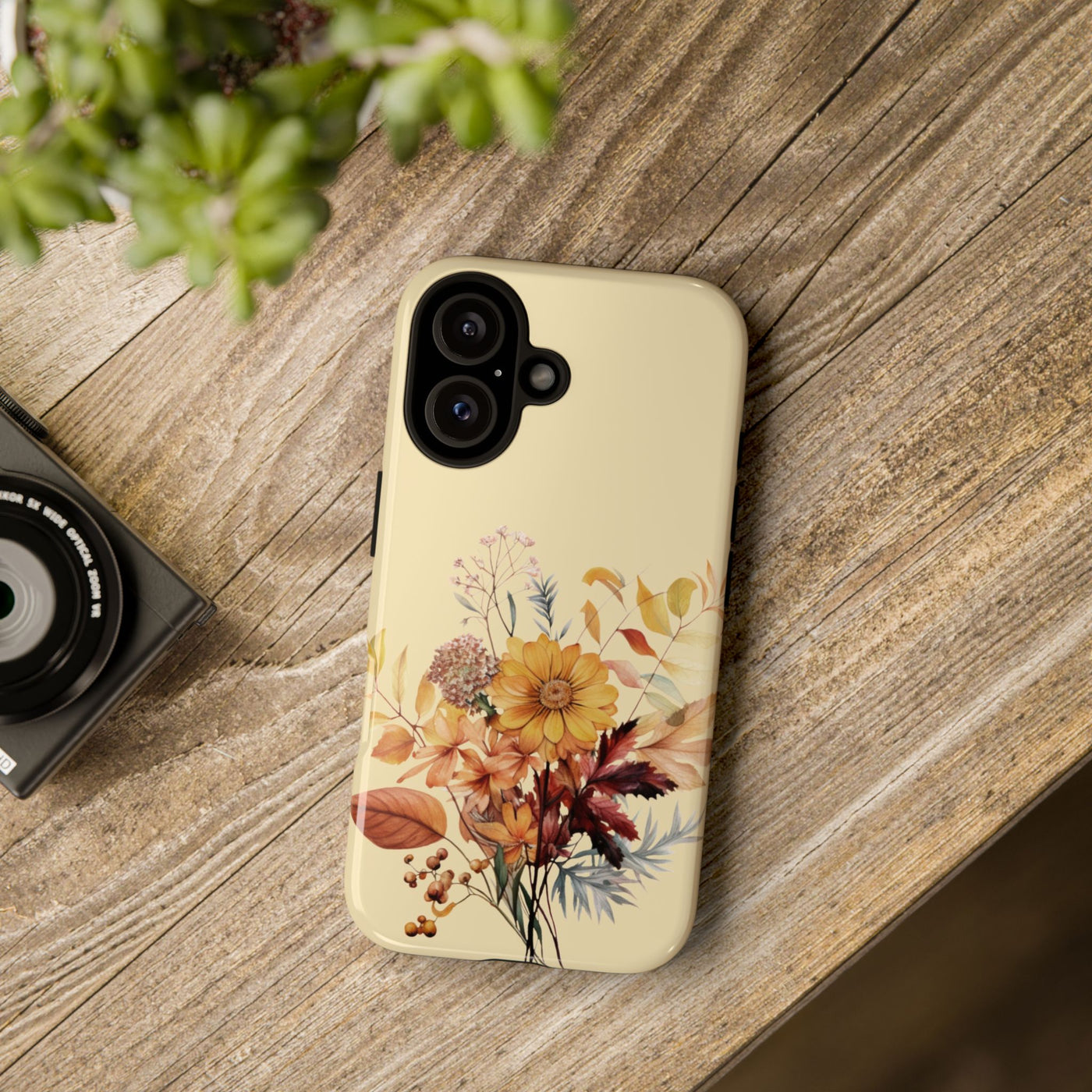 Autumn Fall Leaves Gift for Her Cute Phone Case for, Samsung Galaxy S24, S23, S22, S21, IPhone 16 Case | Iphone 15, Iphone 14, IPhone 13 Case