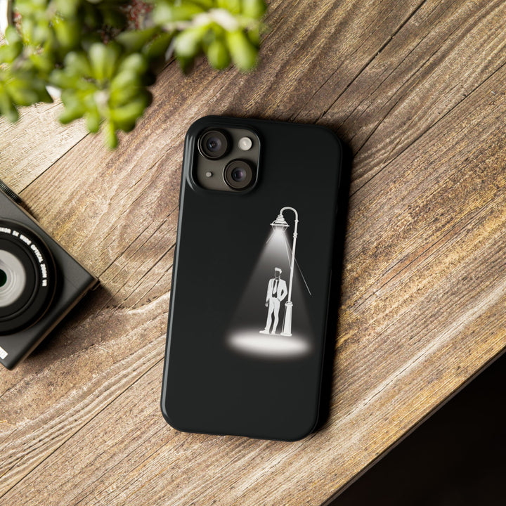 Slim Mystery Man Spotlight Gift for Her Cute Phone Cases for Iphone 16 Pro Max | iPhone 15 Case | iPhone 15 Pro Max Case, Iphone 14, 13, 12, 11, 10, 8, 7 - Studio40ParkLane