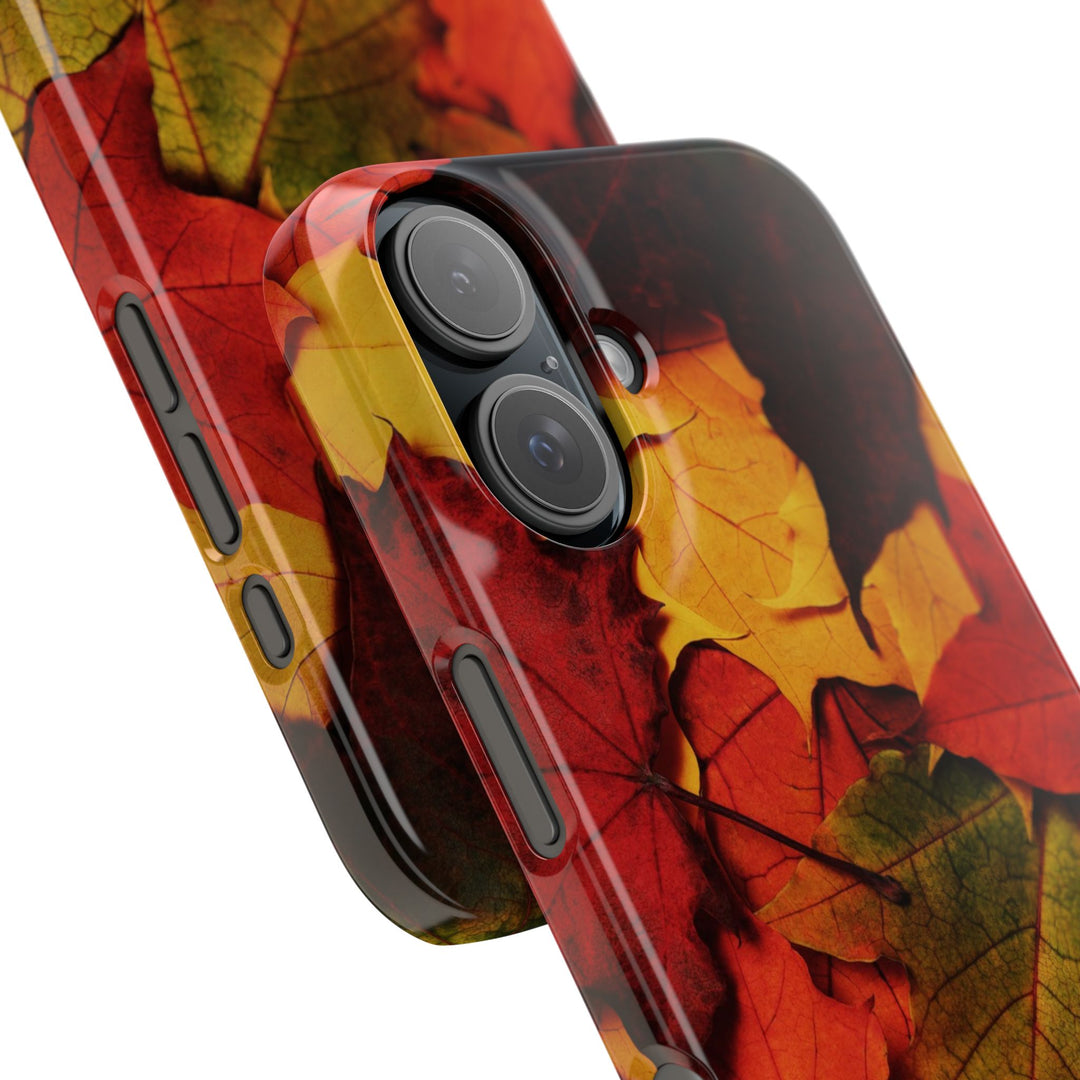 Slim Autumn Fall Leaves Gift Cute Phone Cases for Iphone 16 | iPhone 15 Case | iPhone 15 Pro Max Case, Iphone 14, Iphone 14 Pro Max, Iphone 13, Slim Mom Dad Gift - Studio40ParkLane