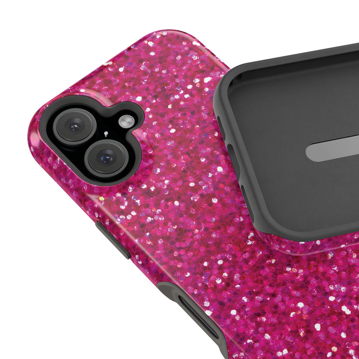 Non Glitter Pink Color Composition Magsafe Cute Phone Case for Iphone Gift for Her, | iPhone 15 Case | iPhone 15 Pro Max Case, Iphone 14, Iphone 14 Pro Max, Iphone 13, Iphone 16 - Studio40ParkLane