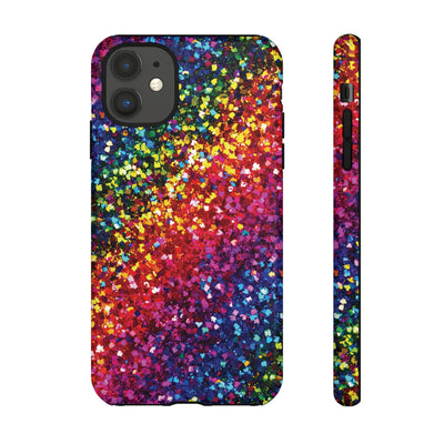 Premium Tough Muted Non-Glitter Color Composition Cute Phone Case, for IPhone 16 pro Max | Iphone 15, Iphone 14, 13, Samsung Galaxy S25, S24