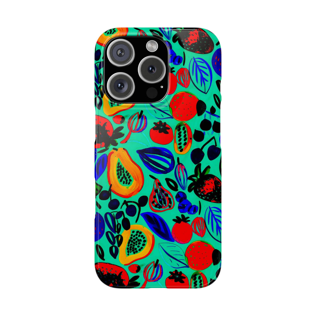 Slim Fall Trendy Fruit Cute Phone Cases Gift for Her for Iphone 16 | iPhone 15 Case | iPhone 15 Pro Max Case, Iphone 14 Case, Iphone 13, Slim - Studio40ParkLane