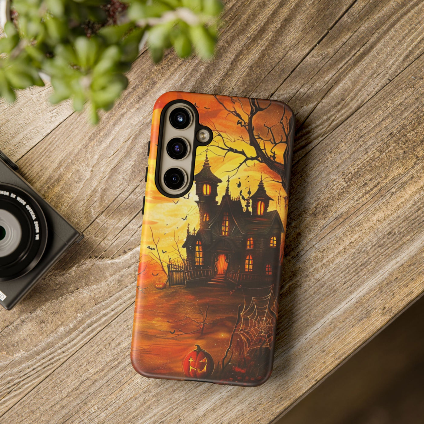 Halloween Spooky Impact Resistant, Cute Phone Cases for Samsung S24, S23, S22, S21, IPhone 15 pro Iphone 14 pro Iphone 13 IPhone 12 Iphone 11