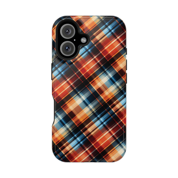 Checkered Plaid Magsafe Gift for Her Cute Phone Case for Iphone, | iPhone 16 | iPhone 15 Pro Max, Iphone 14 Pro Max, 13 12 11 10 9 8 7 - Studio40ParkLane