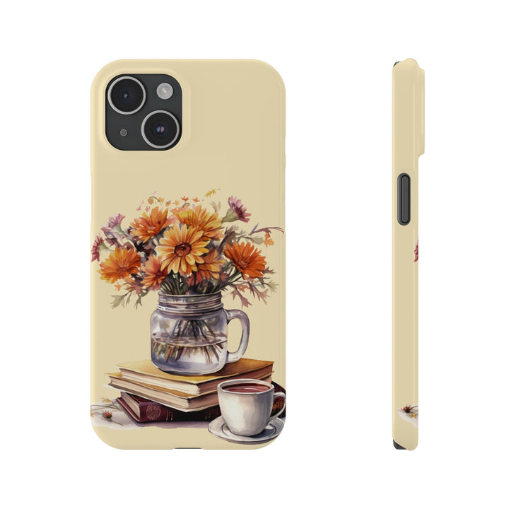 Slim Fall Autumn Leaves Cute Phone Cases for Iphone 16 | iPhone 15 Case | iPhone 15 Pro Max Case, Iphone 14, Iphone 14 Pro Max, Iphone 13, Slim Mom Dad Gift - Studio40ParkLane