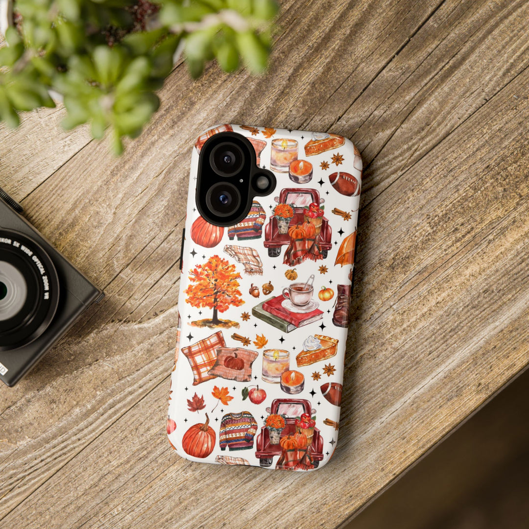 Cute Fall Phone Case Coquette Collage for, Samsung Galaxy S24, S23, S22, S21, IPhone 16 Case | Iphone 15, Iphone 14, IPhone 13 Case - Studio40ParkLane