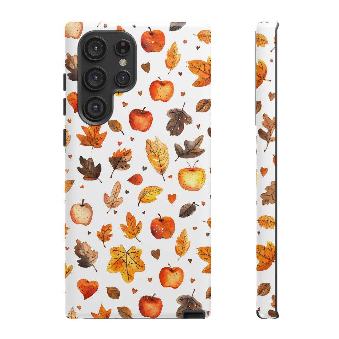 Autumn Fall Leaves Gift for Her Cute Phone Case for, Samsung Galaxy S24, S23, S22, S21, IPhone 16 Case | Iphone 15, Iphone 14, IPhone 13 Case - Studio40ParkLane