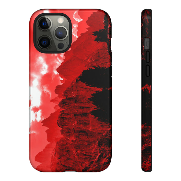 Cute IPhone Case | iPhone 15 Case | iPhone 15 Pro Max Case, Iphone 14 Case, Iphone 14 Pro Max Case IPhone Case for Art Lovers - Red Mountains - Studio40ParkLane