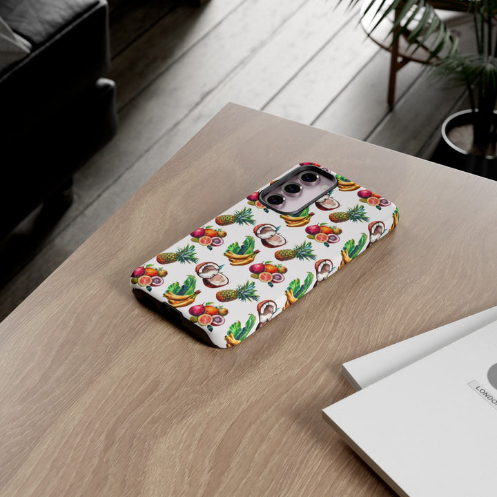 Cute Samsung Case | Cool Iphone Case | Tropical Summer Fruit, Samsung S24, S23, S22, S21, IPhone 15 Case | Iphone 14 Case, Iphone 13 Case - Studio40ParkLane