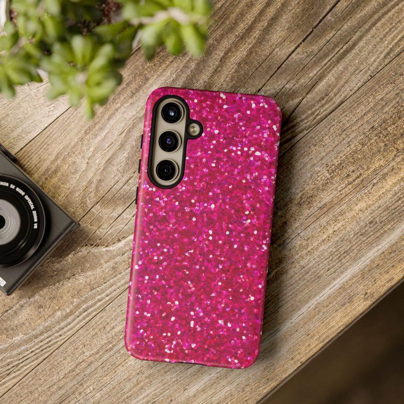 Pink Glitter Cute Phone Case, for IPhone 16 pro Max | Iphone 15, Iphone 14, IPhone 13 Case, 11 8 7, Samsung Galaxy S24, S23, S22, S21, 2 Layer Protection