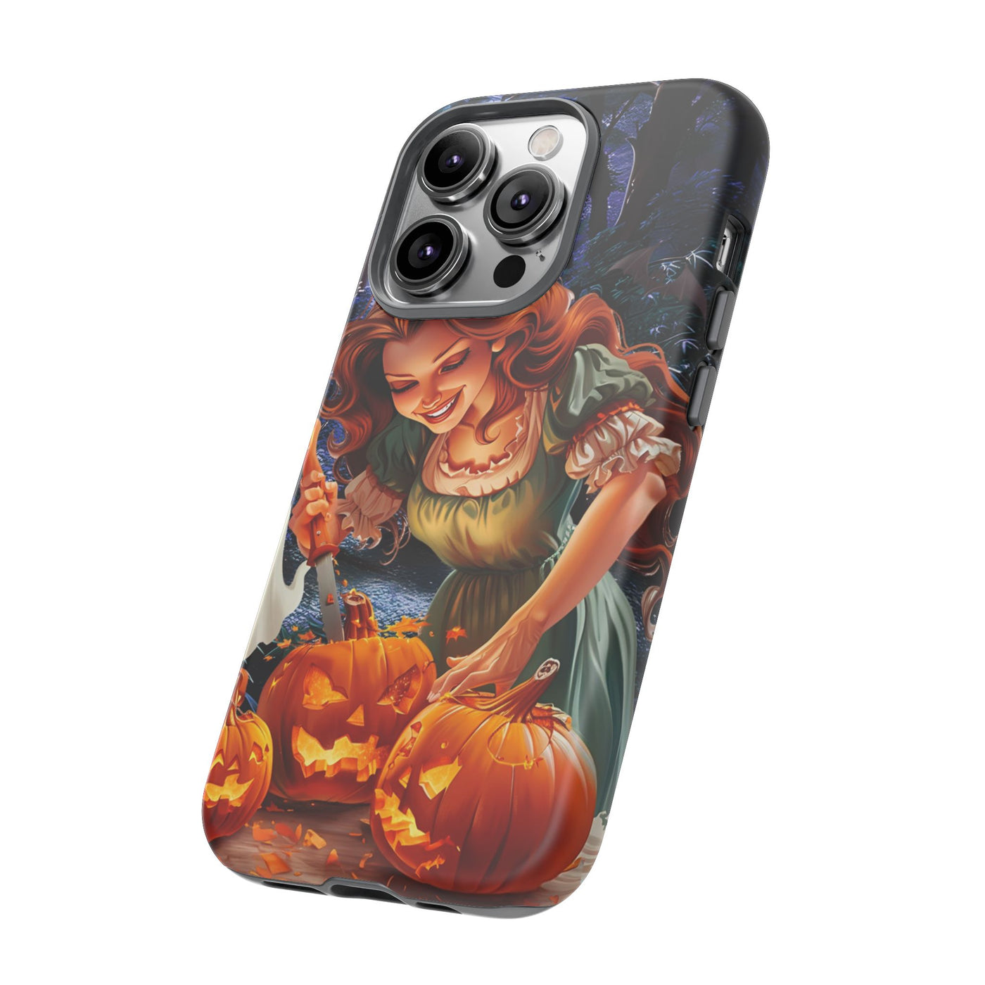 Autumn Fall Pumpkin Fairy Gift for Her Cute Phone Case for, Samsung Galaxy S24, S23, S22, S21, IPhone 16 Case | Iphone 15, Iphone 14, IPhone 13 Case