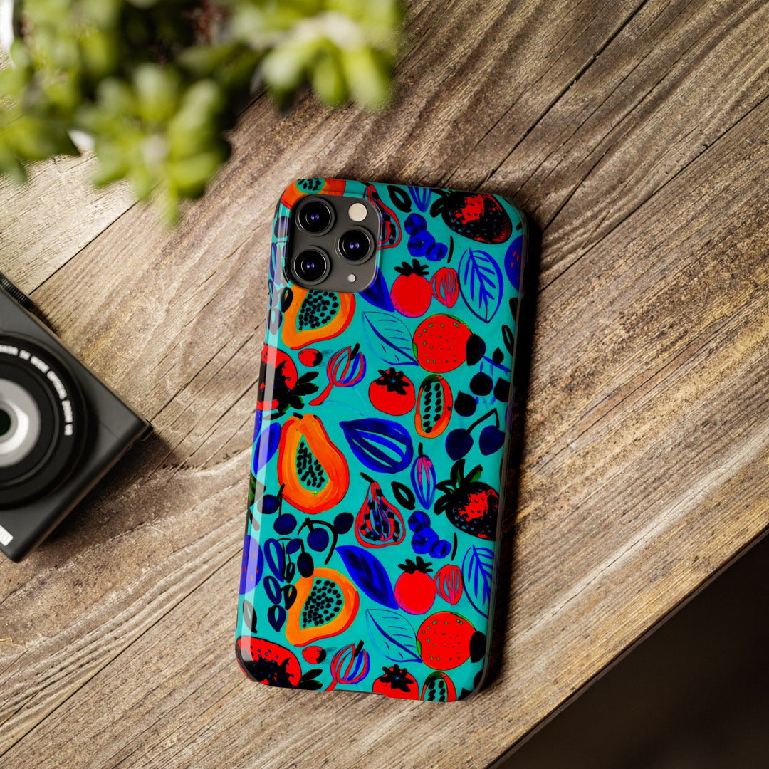 Slim Trendy Fall Fruit Gift for Her Cute Phone Cases for Iphone 16 | iPhone 15 Case | iPhone 15 Pro Max Case, Iphone 14, Iphone 14 Pro Max, Iphone 13, Slim - Studio40ParkLane