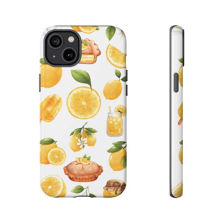 Cute IPhone Case | Summer Fruit Lemon, iPhone 15 Case | iPhone 15 Pro Case, Iphone 14 Case, Iphone 14 Pro Max Case, Protective Iphone Case - Studio40ParkLane