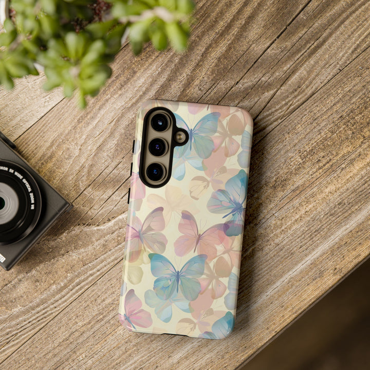 Cute Samsung Case | Cool Iphone Case | Summer Pastel Butterflies, Samsung S24, S23, S22, S21, IPhone 15 Case | Iphone 14 Case, Iphone 13 Case - Studio40ParkLane