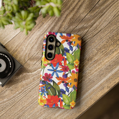 Premium Tough Spring Flowers Cute Phone Cases for Samsung S24, S23, S22, S21, S20, Plus and Ultra, Iphone 16 Pro Max,15, 14, 13, 12, 11, 10 - Studio40ParkLane