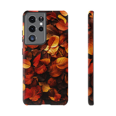 Autumn Fall Leaves Gift for Her Cute Phone Case for, Samsung Galaxy S24, S23, S22, S21, IPhone 16 Case | Iphone 15, Iphone 14, IPhone 13 Case