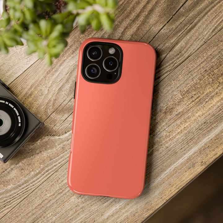 Premium Tough Coral Pink Orange Gift for Her Cute Phone Cases for Samsung S25 S24, S23, S22, S21, Iphone, 16, 15, 14, 13 Pro Max Ultra - Studio40ParkLane