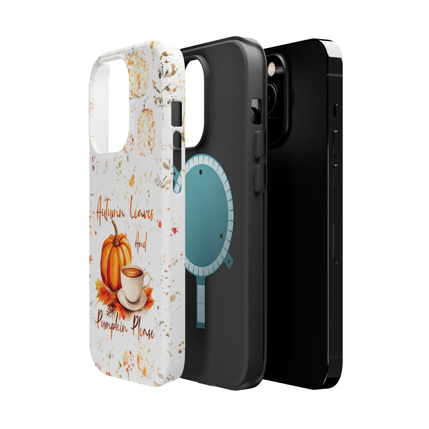 Fall Leaves Pumpkins Tough Magsafe Cute Phone Cases for Iphone | iPhone 15 Case | iPhone 15 Pro Max Case, Iphone 14, Iphone 14 13 12 11 10 9 8 7 - Studio40ParkLane