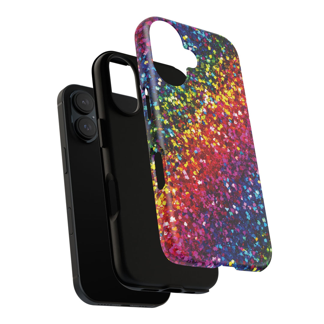 Premium Tough Muted Non - Glitter Color Composition Cute Phone Case, for IPhone 16 pro Max | Iphone 15, Iphone 14, 13, Samsung Galaxy S25, S24 - Studio40ParkLane