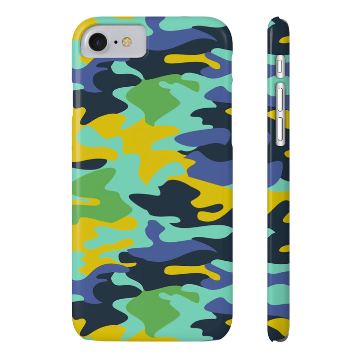 Slim Cute Phone Cases for Iphone - | iPhone 15 Case | iPhone 15 Pro Max Case, Iphone 14 Case, Iphone 14 Pro Max, Iphone 13, Late Spring Camouflage - Studio40ParkLane