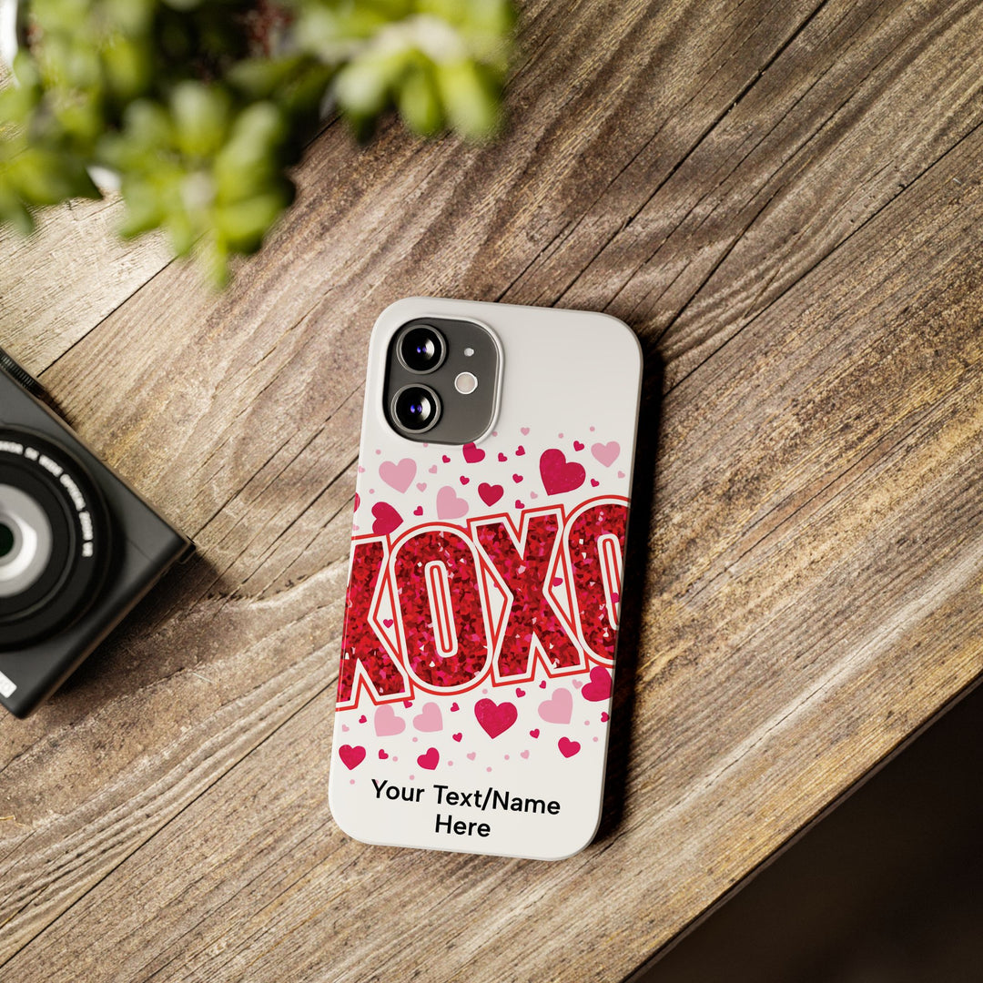 Slim Custom Personalized Valentine Love Gift for Her Cute Phone Cases for Iphone 16 Pro Max | iPhone 15 Case | iPhone 15 Pro Max Case, Iphone 14, 13, 12, 11, 10, 8, 7 - Studio40ParkLane