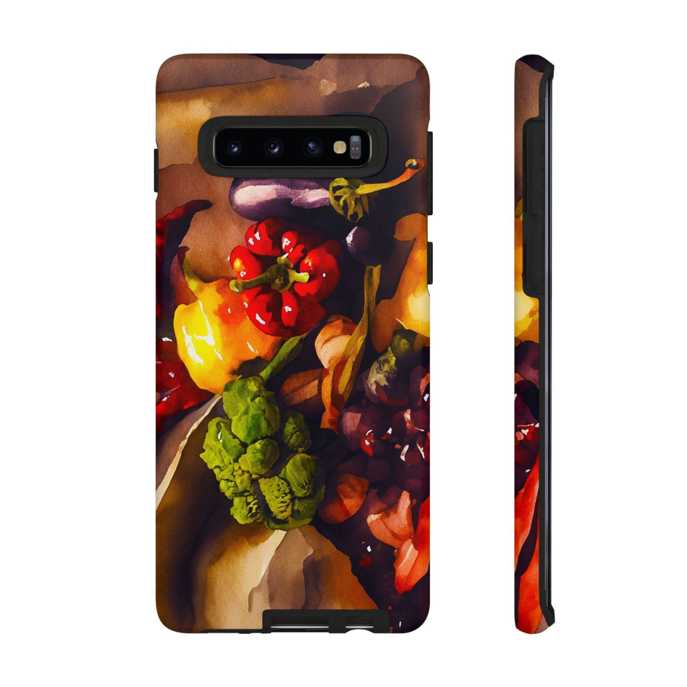 Impact Resistant, Fall Farm Vegetables, Cute Phone Cases for Samsung S24, S23, S22, S21, IPhone 15 pro Iphone 14 pro Iphone 13 IPhone 12 Iphone 11