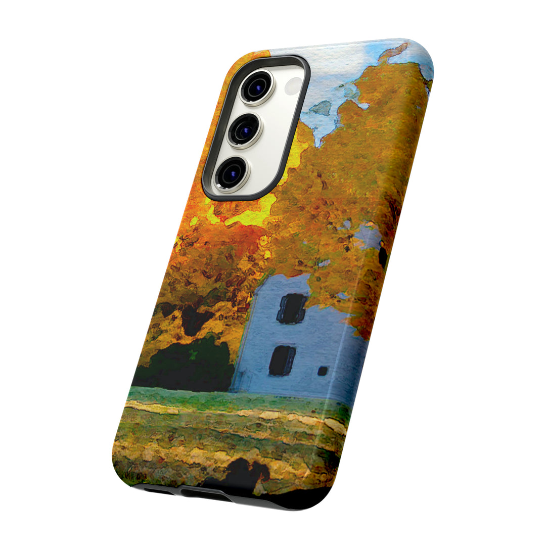 Cute Samsung Phone Case | Aesthetic Samsung Phone Case | Galaxy S23, S22, S21, S20 | New England Fall, Protective Phone Case - Studio40ParkLane