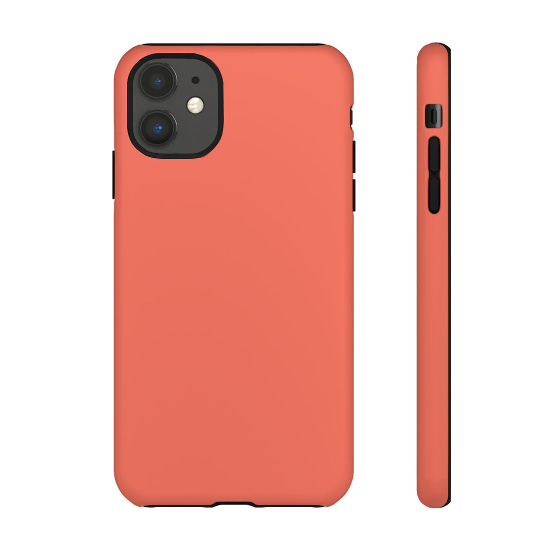 Premium Tough Coral Pink Orange Gift for Her Cute Phone Cases for Samsung S25 S24, S23, S22, S21, Iphone, 16, 15, 14, 13 Pro Max Ultra - Studio40ParkLane