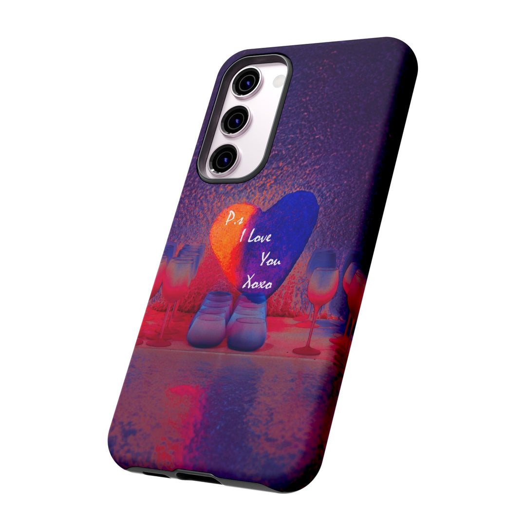 Cute Samsung Case | Cool Iphone Case | PS I love You - Heart, Samsung S24, S23, S22, S21, IPhone 15 Case | Iphone 14 Case, Iphone 13 Case - Studio40ParkLane