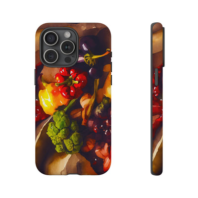 Impact Resistant, Fall Farm Vegetables, Cute Phone Cases for Samsung S24, S23, S22, S21, IPhone 15 pro Iphone 14 pro Iphone 13 IPhone 12 Iphone 11