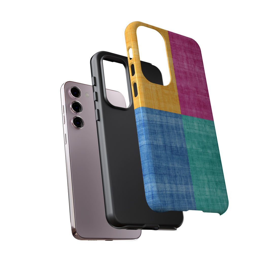 Impact Resistant, Colored Shapes, Cute Phone Cases for Samsung S24, S23, S22, S21, IPhone 15 pro Iphone 14 pro Iphone 13 IPhone 12 Iphone 11 - Studio40ParkLane