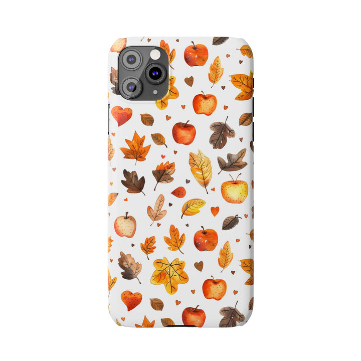 Slim Fall Autumn Leaves Gift for Her Cute Phone Cases for Iphone 16 | iPhone 15 Case | iPhone 15 Pro Max Case, Iphone 14, Iphone 14 Pro Max, Iphone 13, Slim - Studio40ParkLane