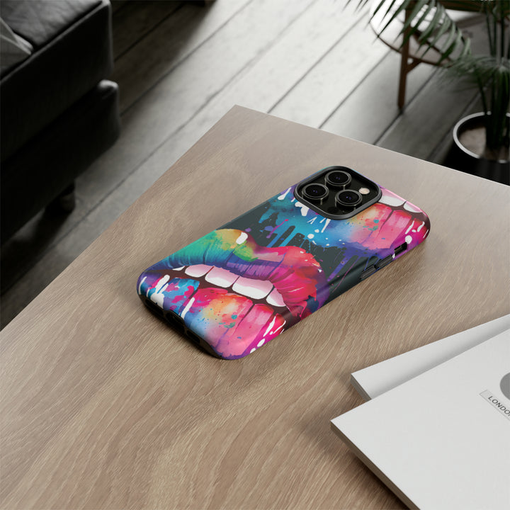 Cute IPhone Case | iPhone 15 Case | iPhone 15 Pro Max Case, Iphone 14 Case, Iphone 14 Pro Max Case IPhone Case for Art Lovers, Lips Smile - Studio40ParkLane