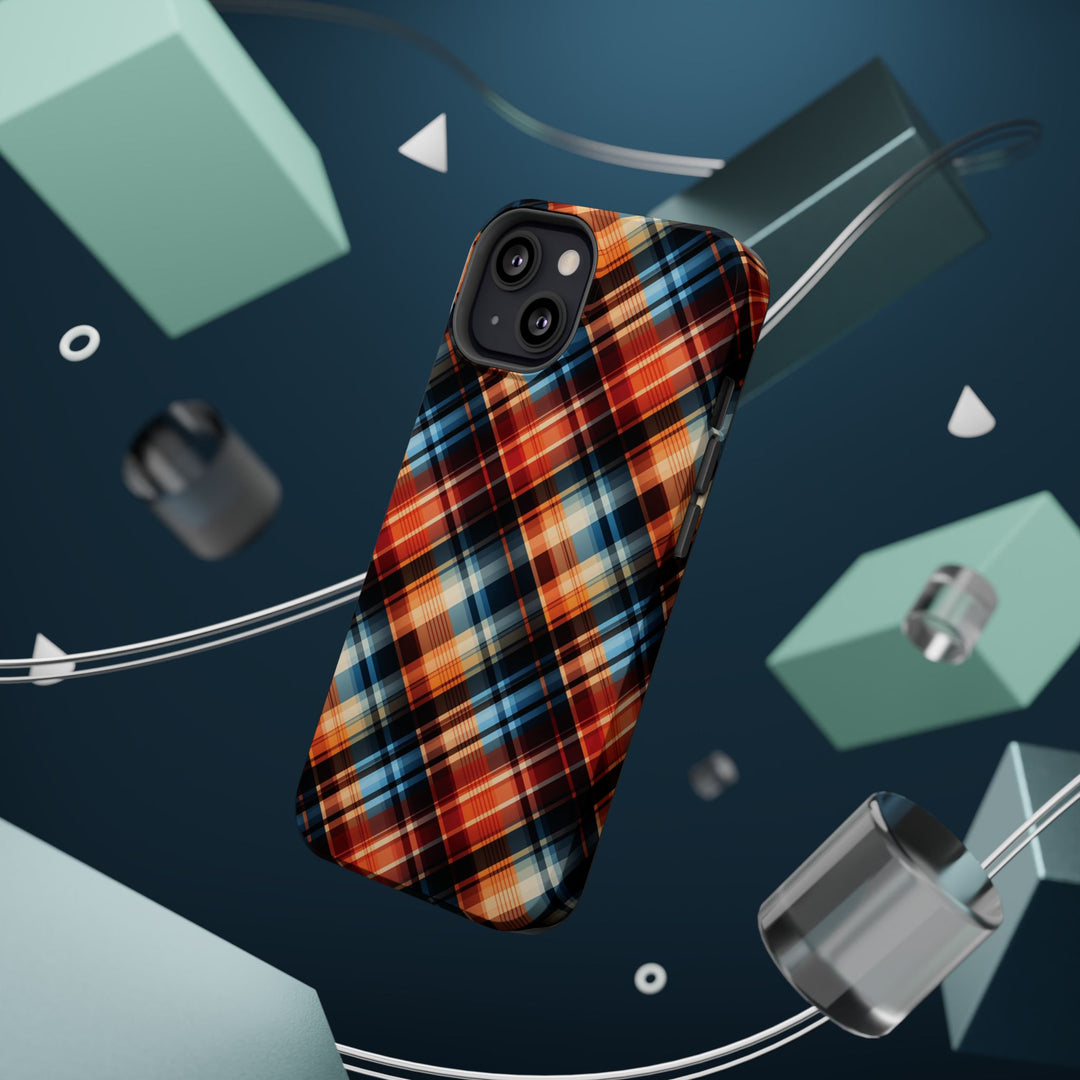 Checkered Plaid Magsafe Gift for Her Cute Phone Case for Iphone, | iPhone 16 | iPhone 15 Pro Max, Iphone 14 Pro Max, 13 12 11 10 9 8 7 - Studio40ParkLane