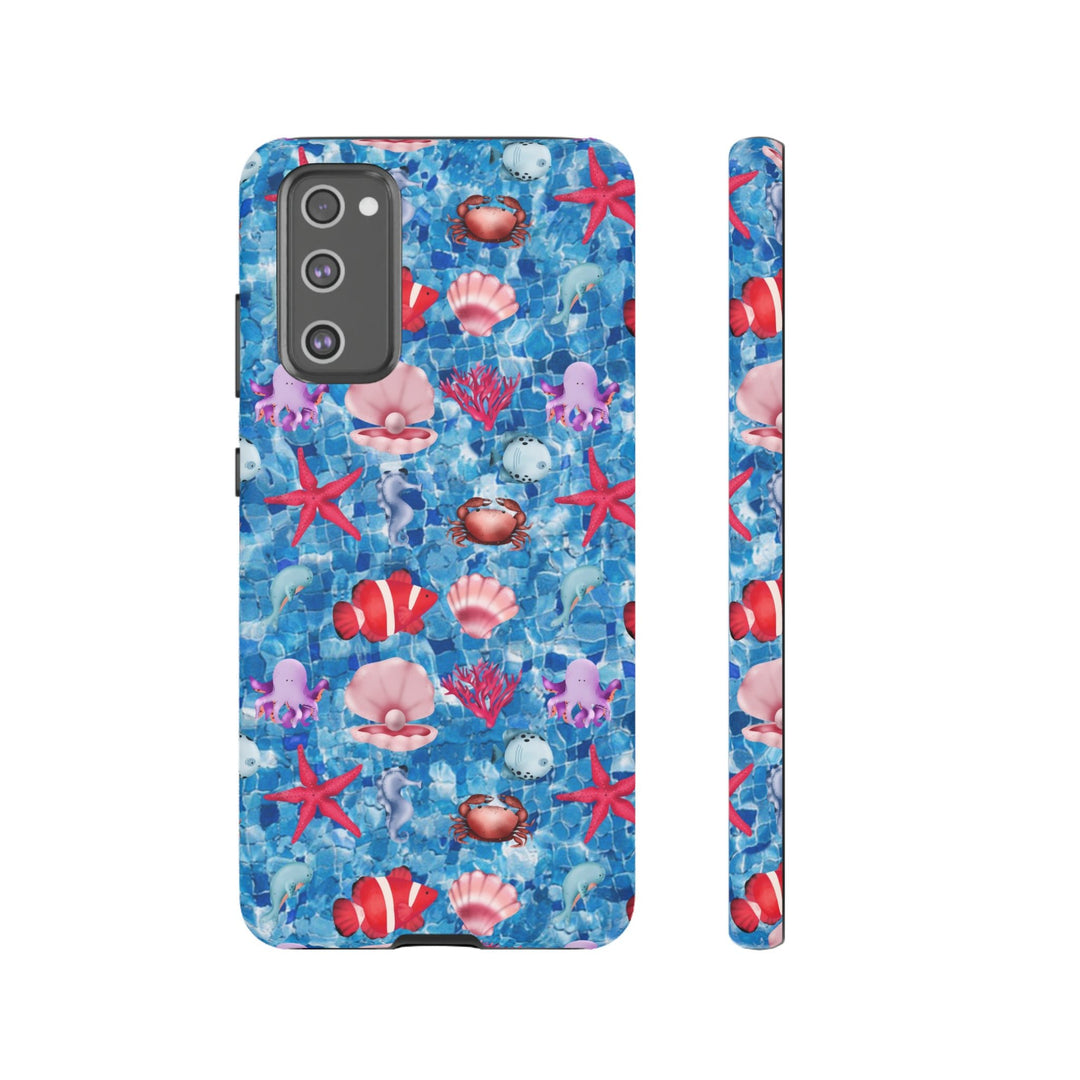 Cute Samsung Phone Case | Aesthetic Samsung Phone Case | Galaxy S23, S22, S21, S20 | Under The Sea, Protective Phone Case - Studio40ParkLane