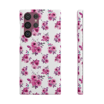Snap Spring Flowers Cute Phone Cases for Samsung S24, S23, S22, S21, S20, Plus and Ultra, Iphone 16 Pro Max, Iphone 15, 14, 13, 12, 11, 10,9 - Studio40ParkLane
