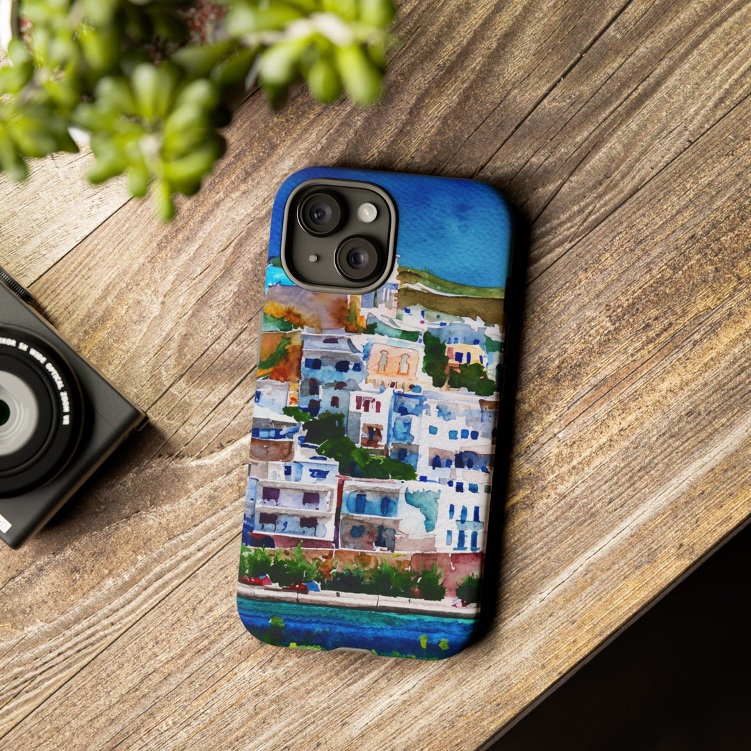 Impact Resistant, Greece House, Cute Phone Cases for Samsung S24, S23, S22, S21, IPhone 15 pro Iphone 14 pro Iphone 13 IPhone 12 Iphone 11 - Studio40ParkLane