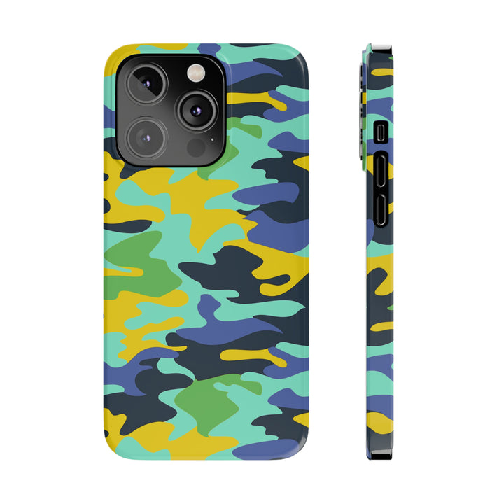 Slim Cute Phone Cases for Iphone - | iPhone 15 Case | iPhone 15 Pro Max Case, Iphone 14 Case, Iphone 14 Pro Max, Iphone 13, Late Spring Camouflage - Studio40ParkLane