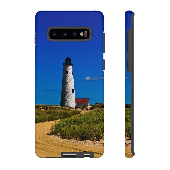 Cute Samsung Phone Case | Aesthetic Samsung Phone Case | Lighthouse Beach | Galaxy S23, S22, S21, S20 | Luxury Double Layer | Cool - Studio40ParkLane
