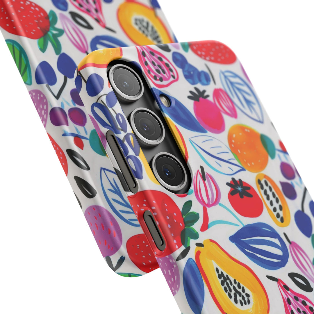 Snap Cute Custom Phone Case, Summer Fruit case for iPhone 18 17 16 15 14 13 12 Pro Max, Samsung S26 S25 S24 S23 Ultra Protective Phone Case - Studio40ParkLane