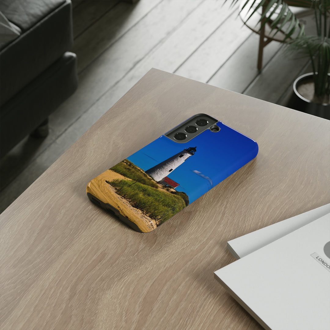 Cute Samsung Phone Case | Aesthetic Samsung Phone Case | Lighthouse Beach | Galaxy S23, S22, S21, S20 | Luxury Double Layer | Cool - Studio40ParkLane