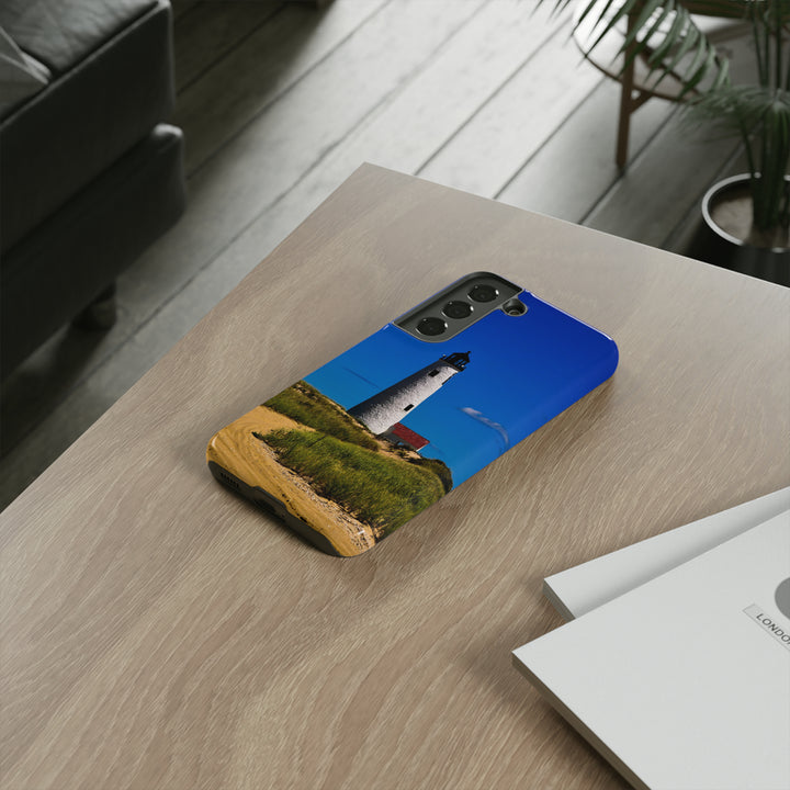 Cute Samsung Phone Case | Aesthetic Samsung Phone Case | Lighthouse Beach | Galaxy S23, S22, S21, S20 | Luxury Double Layer | Cool - Studio40ParkLane