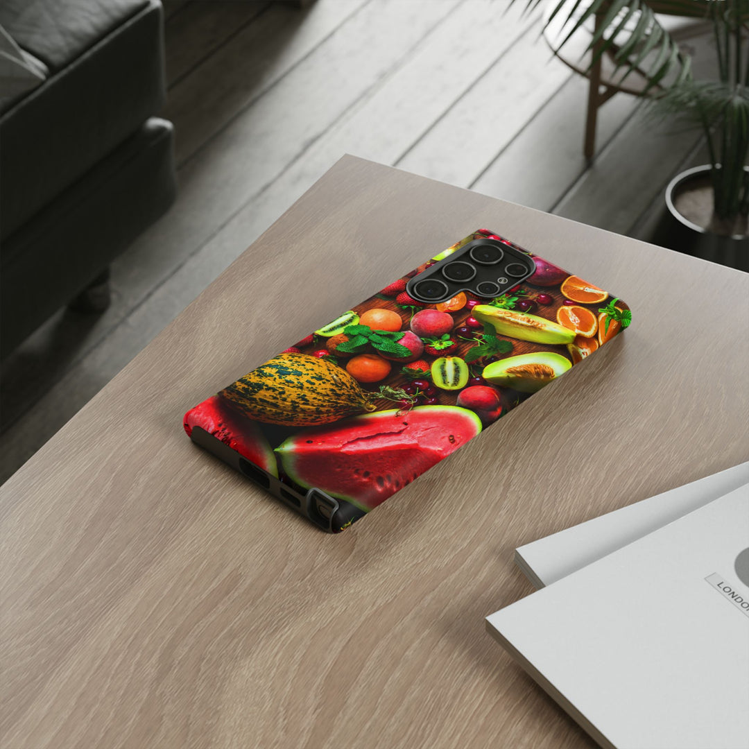 Fall Fruit Collage Cute Phone Case for, Samsung Galaxy S24, S23, S22, S21, IPhone 16 Case | Iphone 15, Iphone 14, IPhone 13 Case Mom Dad Gift - Studio40ParkLane