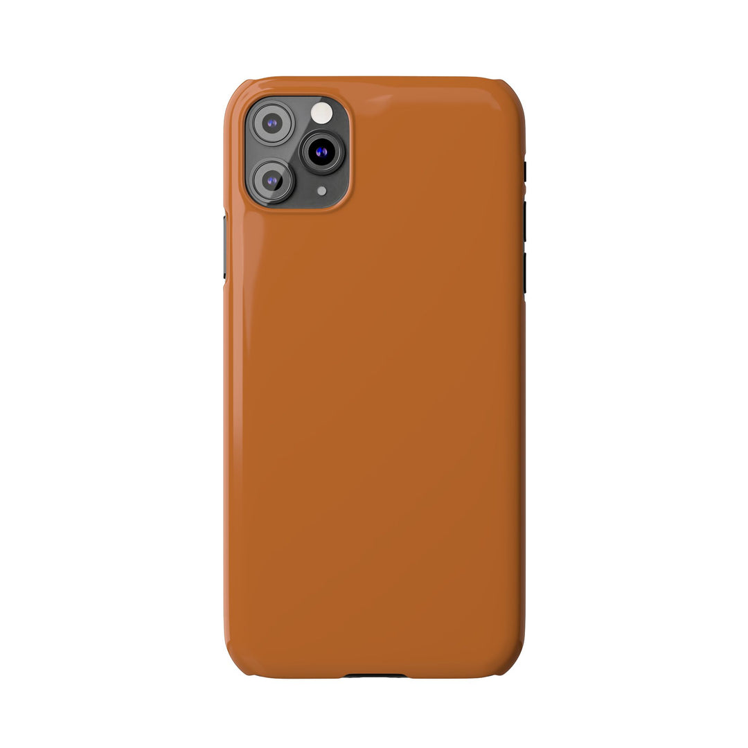 Slim Red Rust Brown Gift for Her Aesthetic Cute Phone Case for Iphone 16 - | iPhone 15 Pro Max Case | iPhone 14 Case 13 12 11 10 9 8 7 - Studio40ParkLane