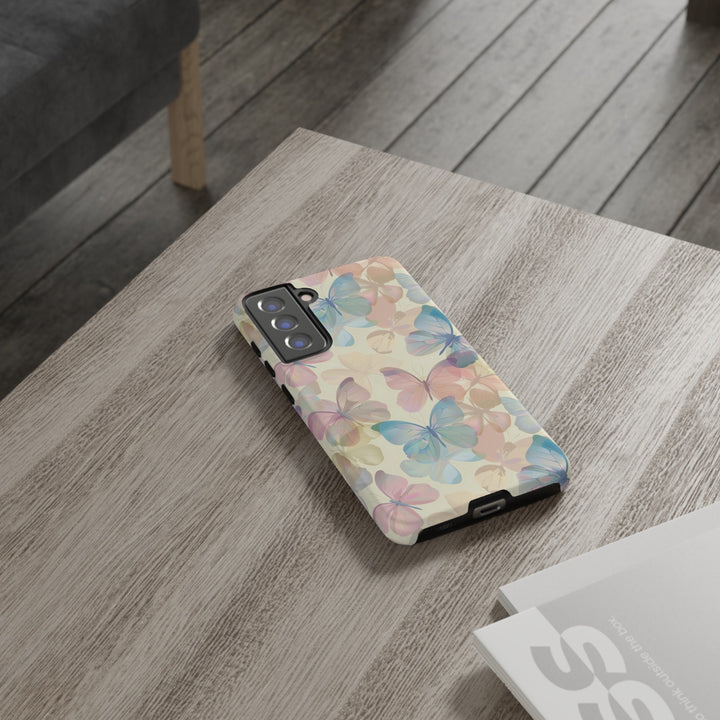 Cute Samsung Case | Cool Iphone Case | Summer Pastel Butterflies, Samsung S24, S23, S22, S21, IPhone 15 Case | Iphone 14 Case, Iphone 13 Case - Studio40ParkLane