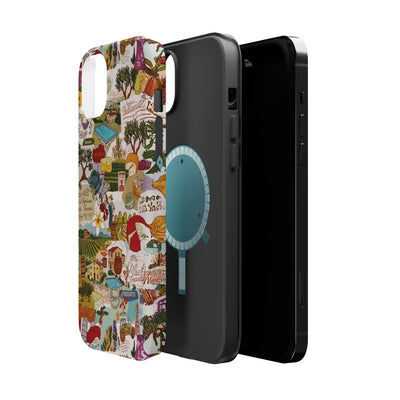 Italy Tuscany Coquette Collage Tough Magsafe Cute Phone Cases for Iphone | iPhone 17 Pro Max Case, Iphone 16, Iphone 15 14 13 12 11 10 9 - Studio40ParkLane